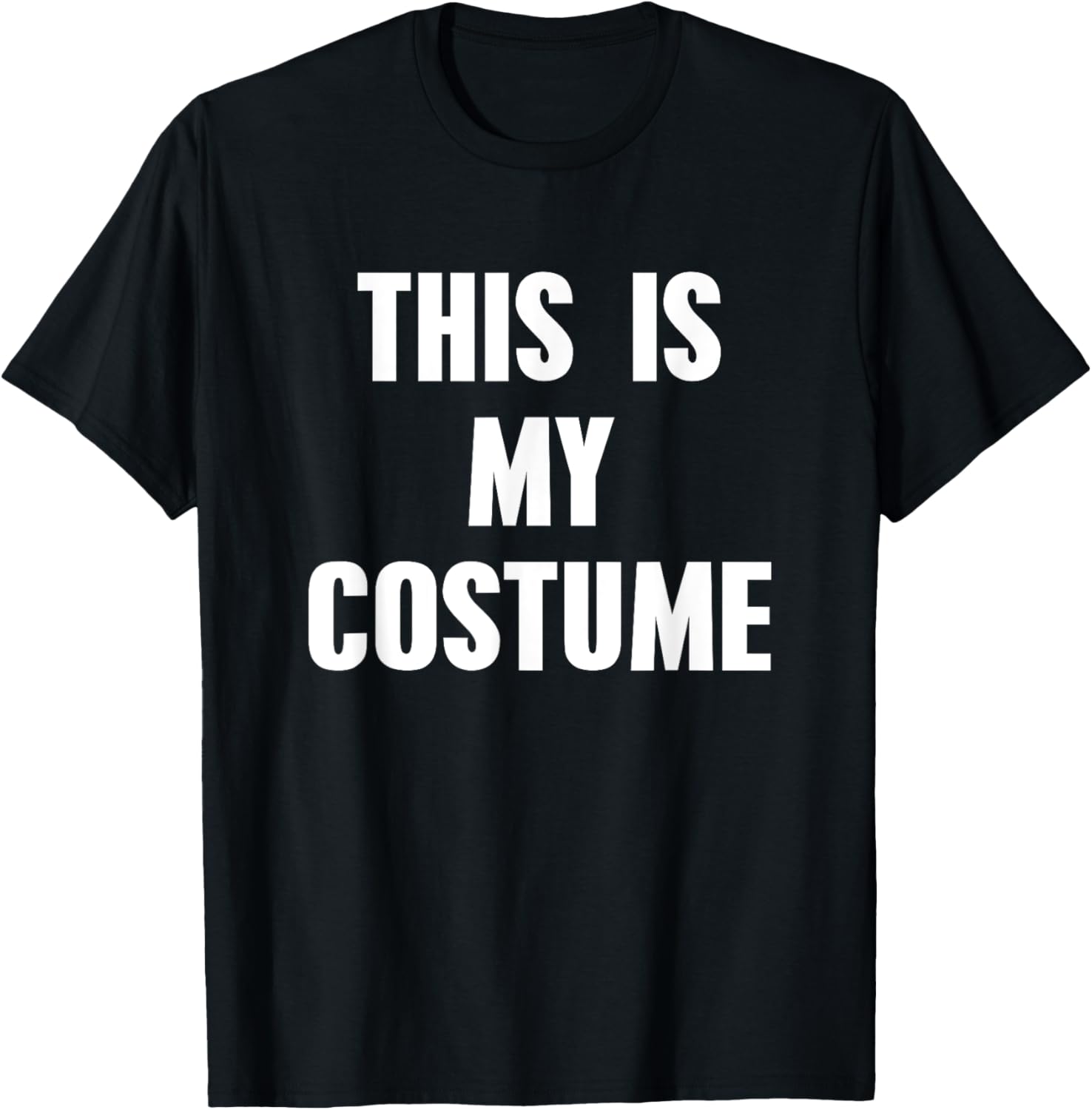 This Is My Costume T-Shirt Funny Halloween Costume Shirt - Walmart.com