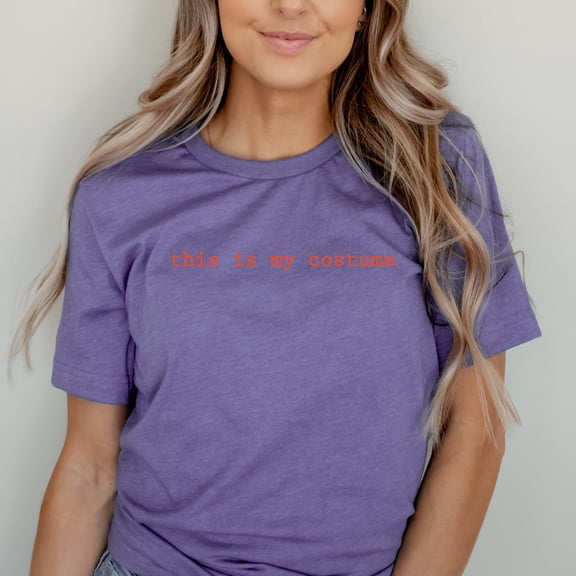This Is My Costume Typewriter - Women's Short Sleeve Graphic T-Shirt