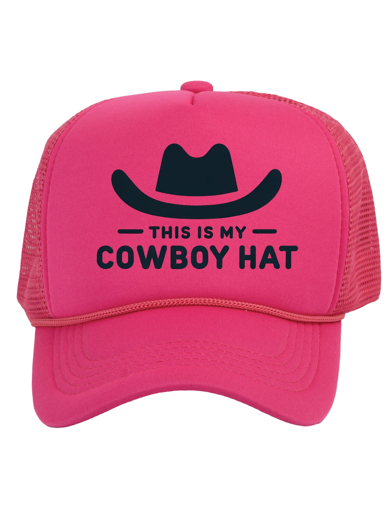 帽子 TIMS this is my hat This Is My Cowboy Hat - Snapback Trucker Cap, Yellow - Walmart.com