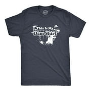 This Is My Dam Shirt Funny Pun Tee With Stylish Graphic Design Graphic Tees