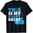 thumbnail image 1 of This Is My Fight Shirt Colon Cancer Fighter Support Strong T-Shirt, 1 of 5