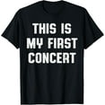 thumbnail image 1 of This Is My First Concert - Kids T-Shirt - Music Event Shirt, 1 of 3
