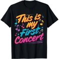thumbnail image 1 of This Is My First Concert T-Shirt Unisex S-5XL Hot Trending Shirt, Vintage Birthday Gift, 1 of 2