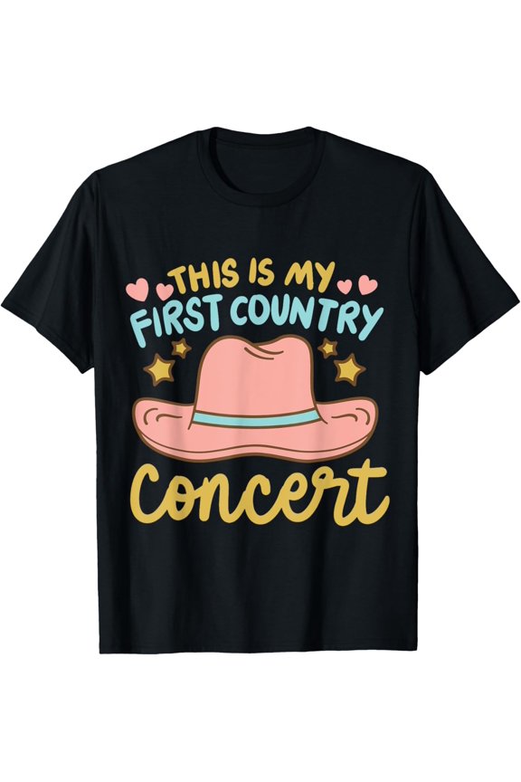 This Is My First Country Concert T-Shirt