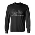 thumbnail image 1 of This Is My First Rodeo Sarcastic Humor Novelty Men's Long Sleeve Shirts, 1 of 3