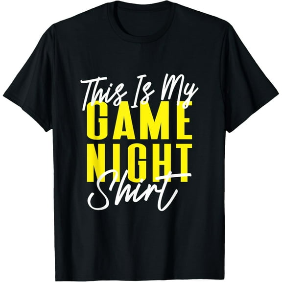 This Is My Game Night Shirt Playing Cards Board Games T-Shirt