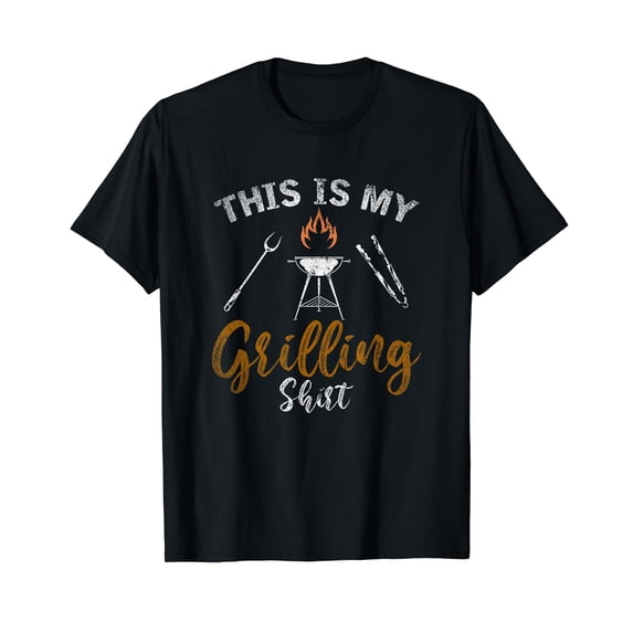 This Is My Grilling Shirt Funny BBQ Party Gift Barbecue T-Shirt