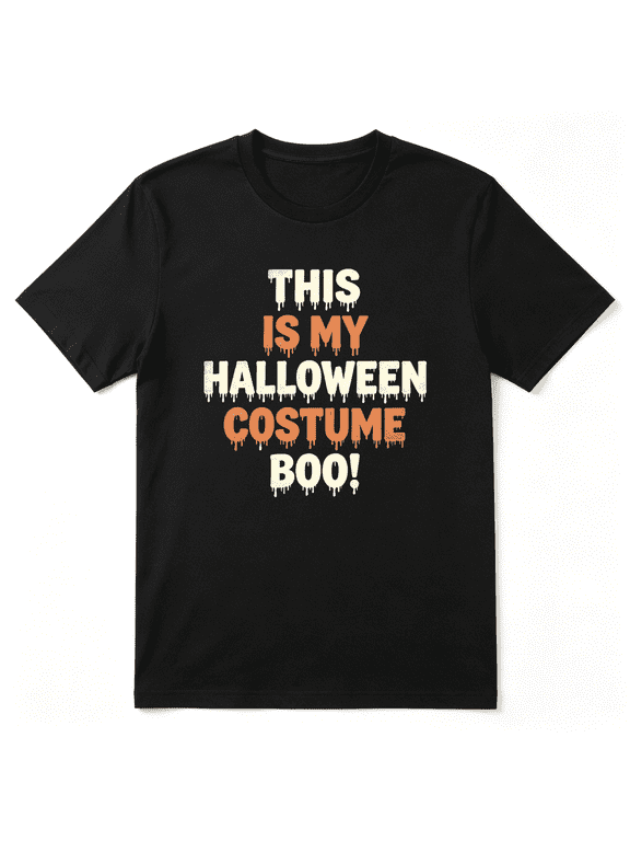 This Is My Halloween Costume Bob Retro Graphic Tee for Men and Women, Funny Party Cotton Short Sleeves T-Shirt