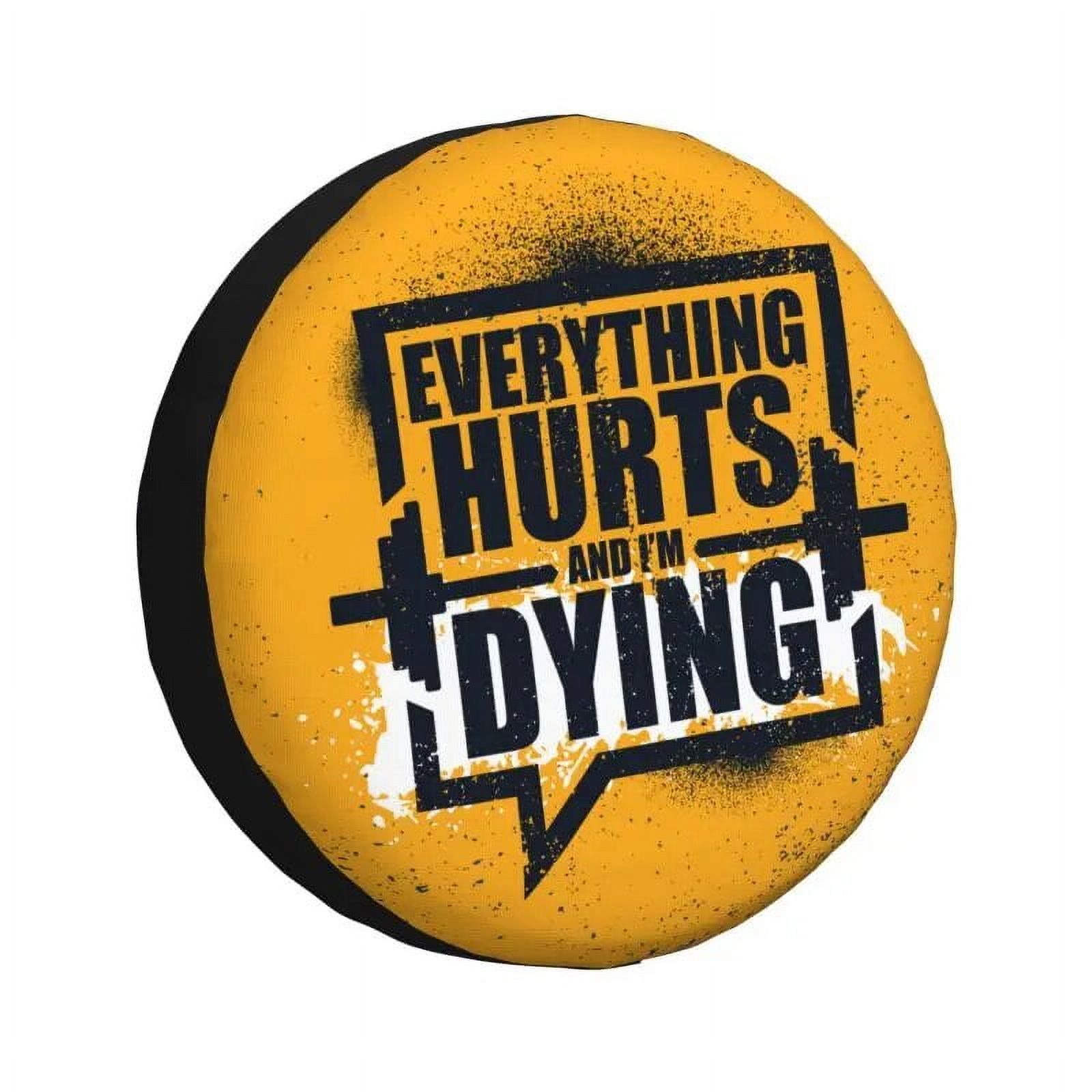 This Is My Happy Hour Motivational Quote Spare Tire Cover for Honda