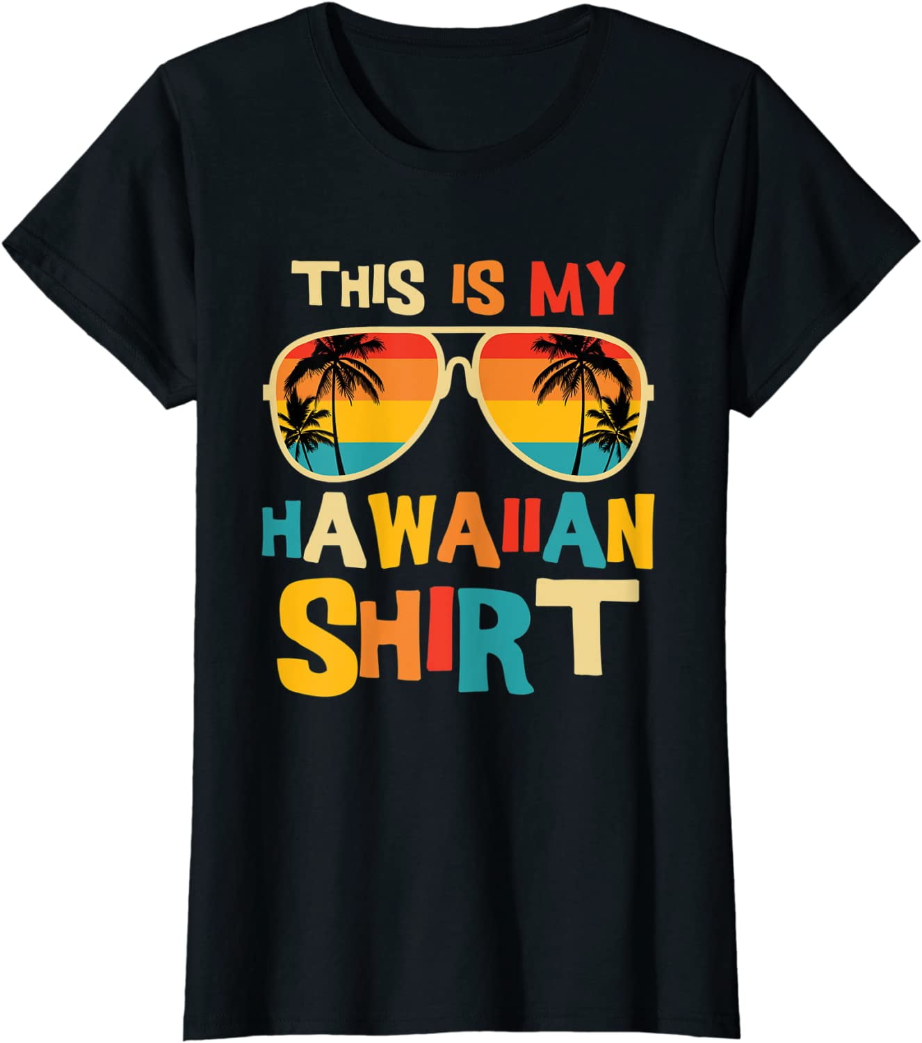 This Is My Hawaiian Shirt Tropical Luau Costume Party Hawaii TShirt