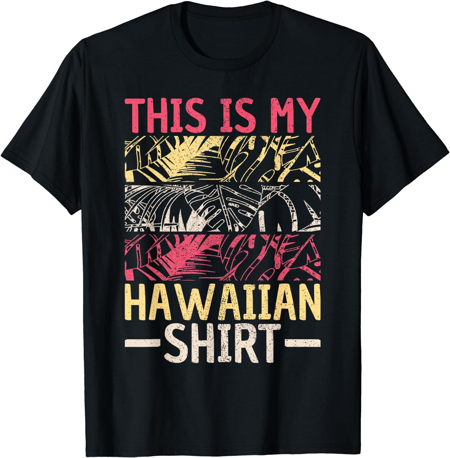 This Is My Hawaiian Shirt Tropical Outfit Luau Party Costume T-Shirt ...
