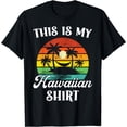 thumbnail image 1 of This Is My Hawaiian Tee Tropical Luau Costume Party Hawaii T-Shirt T-shirts, 1 of 4