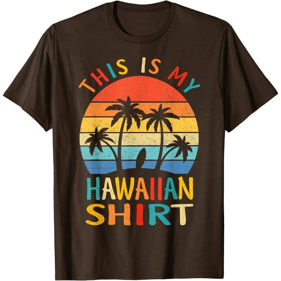 This Is My Hawaiian Tropical Luau Party Hawaii Unisex T-Shirt for Men Women