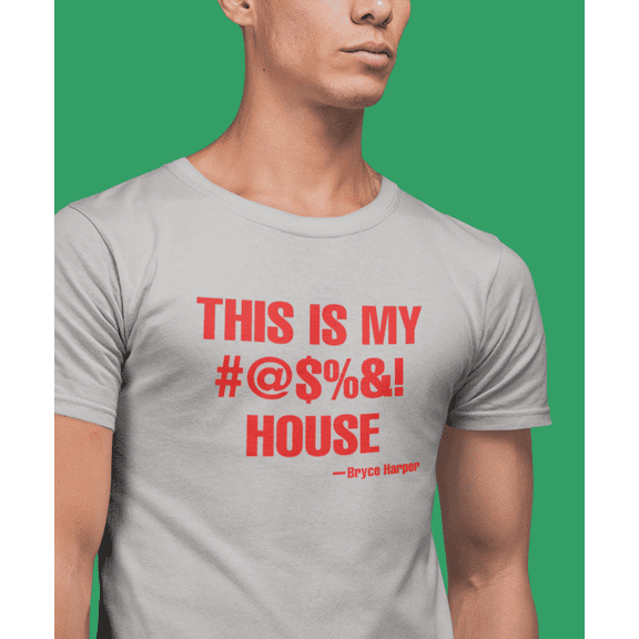This Is My House Phillies Unisex Jersey Short Sleeve T-shirt