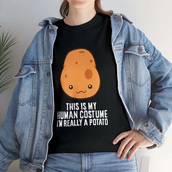 This Is My Human Costume I'm Really A Potato T-Shirt