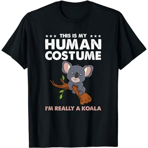 This Is My Human Costume Im Really A Koala T-Shirt