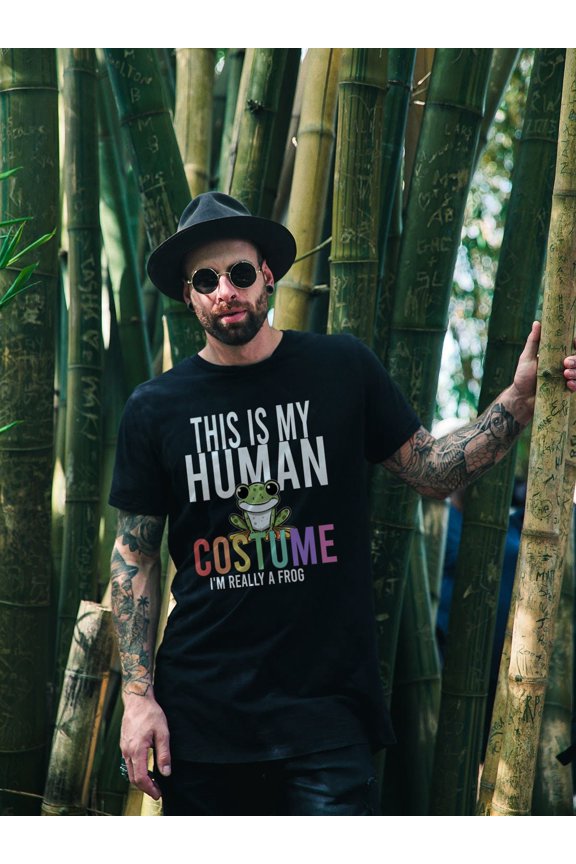 This Is My Human Costume Shirt, I am Really a Frog Shirt, Cosplay Shirt, Halloween Costume, Frog Shirt, Funny Frog Shirt,Anime Gift