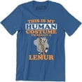 thumbnail image 1 of This Is My Human I'm Really A Lemur Men's T-Shirt, 1 of 4