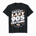 thumbnail image 1 of This Is My Lazy 90s Costume T-Shirt Novelty Retro Tee, 1 of 3
