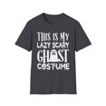 thumbnail image 1 of This Is My Lazy Scary Ghost Costume Halloween Fun T-Shirt, 1 of 4