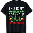 thumbnail image 1 of This Is My Lucky Cornhole Shirt Cornhole Shirts For Men and Woman T-Shirt, 1 of 4
