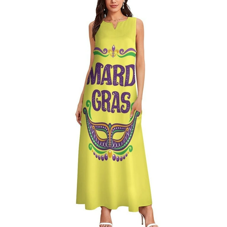 This Is My Mardi Gras Shirt 2019 Long Dress evening dress loose summer dress Women s summer skirt Walmart