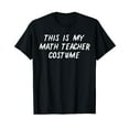 thumbnail image 1 of This Is My Math Teacher Halloween Costume Shirt, 1 of 5