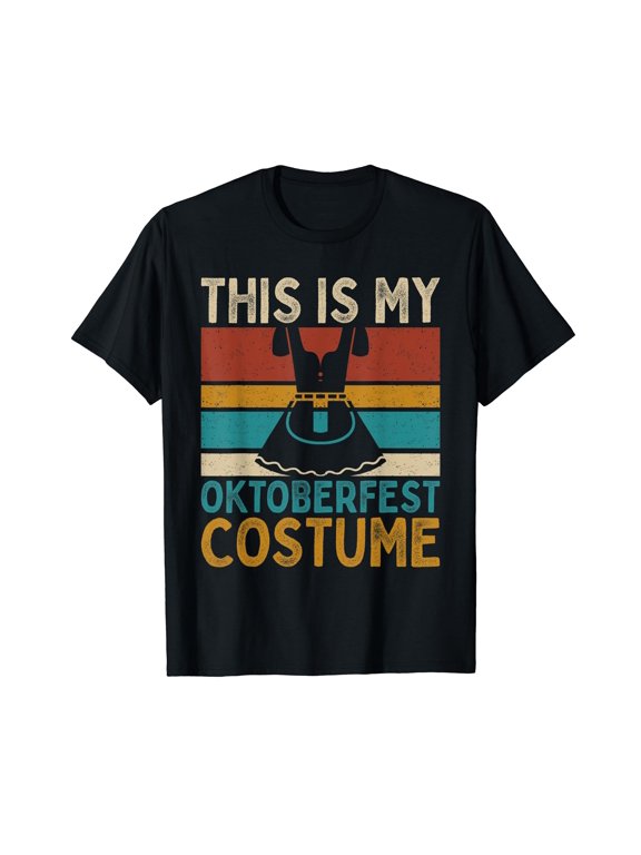 This Is My Oktoberfest Costume Funny German Women Drindl T-Shirt