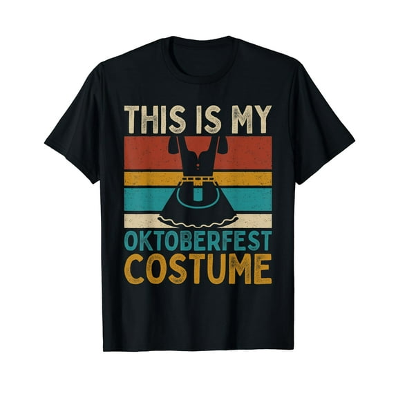 This Is My Oktoberfest Costume Funny German Women Drindl T-Shirt