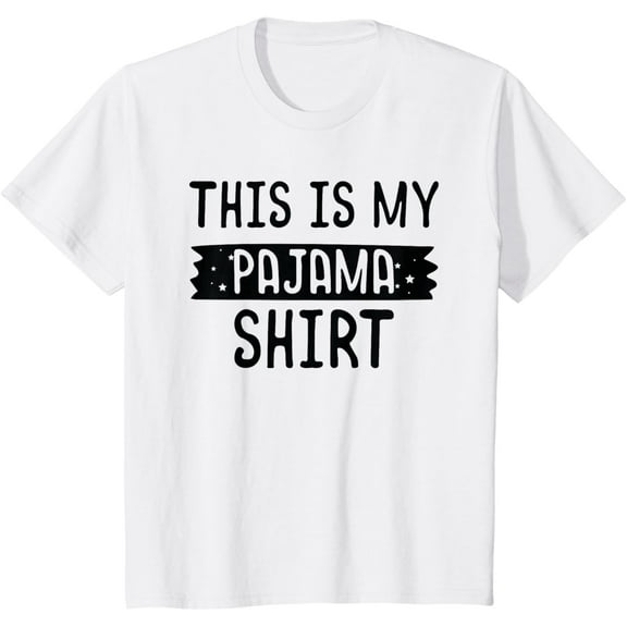 This Is My Pajama PJ Top Teen Boys Bedtime Kids T-Shirt
