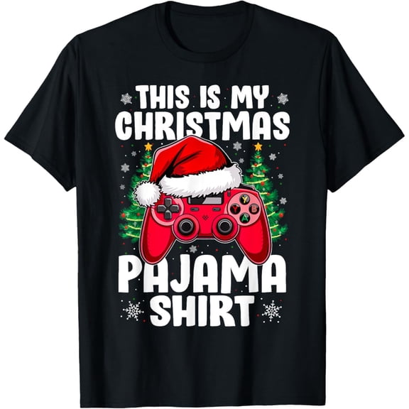 This Is My Pajama Video Game Gamer Boys Teens T-Shirt Tshirt All Size S-5XL
