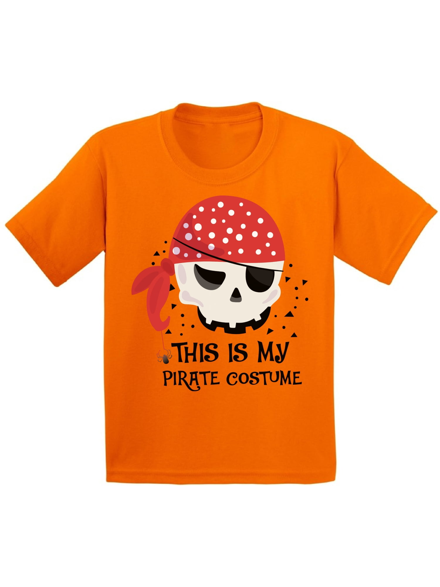 This Is My Pirate Party Shirts Halloween TShirt - Funny Tee Shirt for Girls Kids Boys - 6 to 15 Years Old