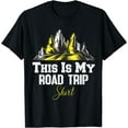 thumbnail image 1 of This Is My Road Trips Tee T-Shirt Black Large, 1 of 4