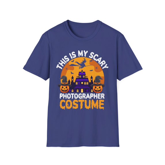 This Is My Scary Costume Halloween Fun for Photographers T-Shirt