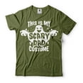 thumbnail image 1 of This Is My Scary Dad Costume Halloween Dad Shirt Halloween Father Gifts Funny Dad Tee Ghost Shirt (3X-Large Military Green), 1 of 6