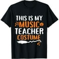 thumbnail image 1 of This Is My Scary Music Teacher Halloween Costume Party T-Shirt, 1 of 4