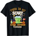 thumbnail image 1 of This Is My Scary School Custodian Costume Funny Halloween T-Shirt, 1 of 7