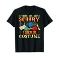 thumbnail image 1 of This Is My Scary Teacher Costume Halloween Cotton Black T-Shirt, 1 of 5