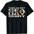 thumbnail image 1 of This Is My Sea Day Shirt Cruise Funny Family Vacay T-shirt, 1 of 3