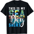 thumbnail image 1 of This Is My Sea Day Shirt Funny Cruise Family Matching T-Shirt, 1 of 5