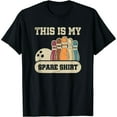 thumbnail image 1 of This Is My Spare Shirt Bowling Black T-Shirt Short Sleeve Tee Gift, 1 of 5