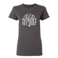 thumbnail image 1 of This Is My St Patrick's Day Shirt Sarcastic Novelty Gift Idea Adult Humor Funny Women's Casual Tees, 1 of 3