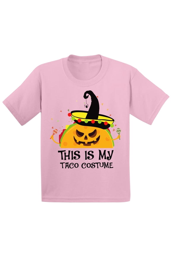 This Is My Taco Shirt Halloween TShirt - Funny Tee Shirt for Toddler Girls Boys Kids - 2T 3T 4T 5T