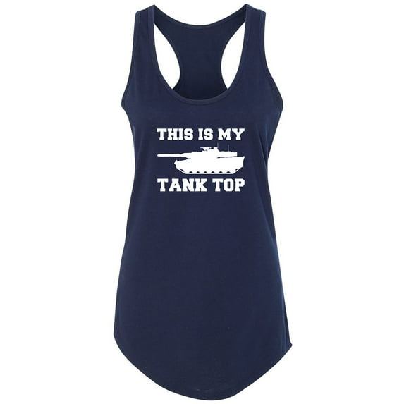 This Is My Tank Top Racerback Tank