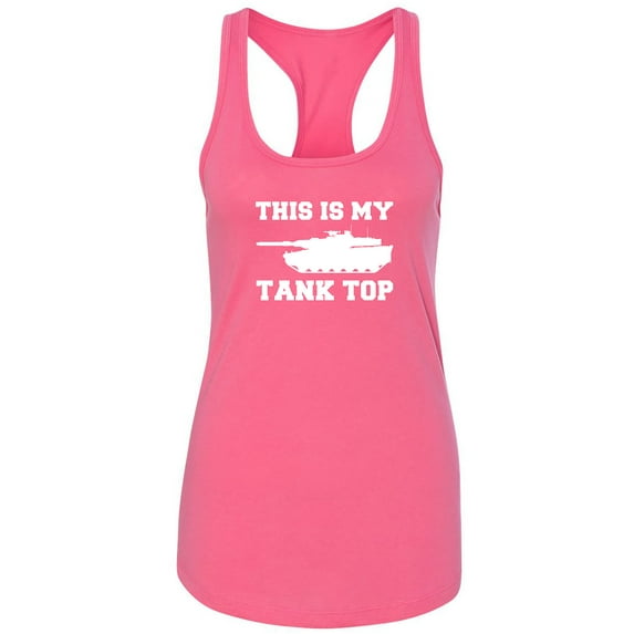 This Is My Tank Top Racerback Tank