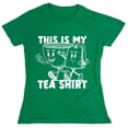 thumbnail image 1 of This Is My Tea Shirt Sarcastic Humor Novelty Funny Women's Casual Tees, 1 of 3