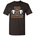 thumbnail image 1 of This Is My Therapy - Exercise T-Shirt Fitness T-Shirt Gym Shirt Gym T-Shirt, 1 of 5