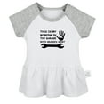 thumbnail image 1 of This Is My Working In The Garage With Grandpa Funny Dresses For Baby, Newborn Babies Skirts, Infant Princess Dress, 0-24M Kids Graphic Clothes (Gray Raglan Dresses, 0-6 Months), 1 of 4