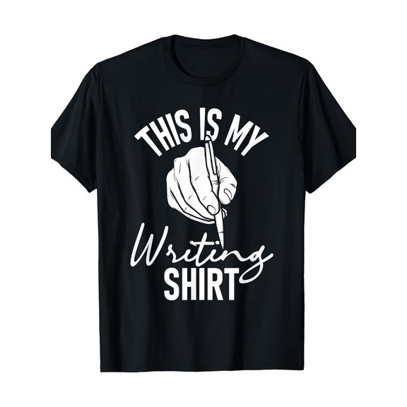 This Is My Writing Shirt - Poet Author Literature T-Shirt-220gT T-shirt 100% cotton T-shirt