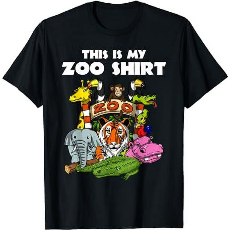 This Is My Zoo Animal Lover Kids Boys Girls Funny T-Shirt This Is My Zoo Animal Lover Kids Boys Girls Funny T-Shirt